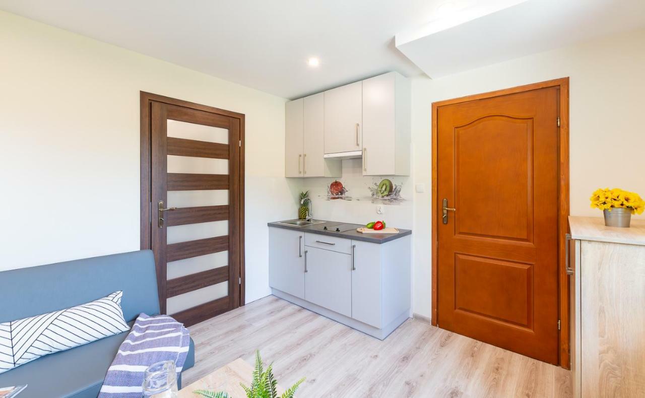 Apartament I Pokoje Goscinne U Lusi วีสวา ภายนอก รูปภาพ